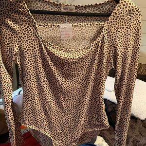 Leopard body suit
